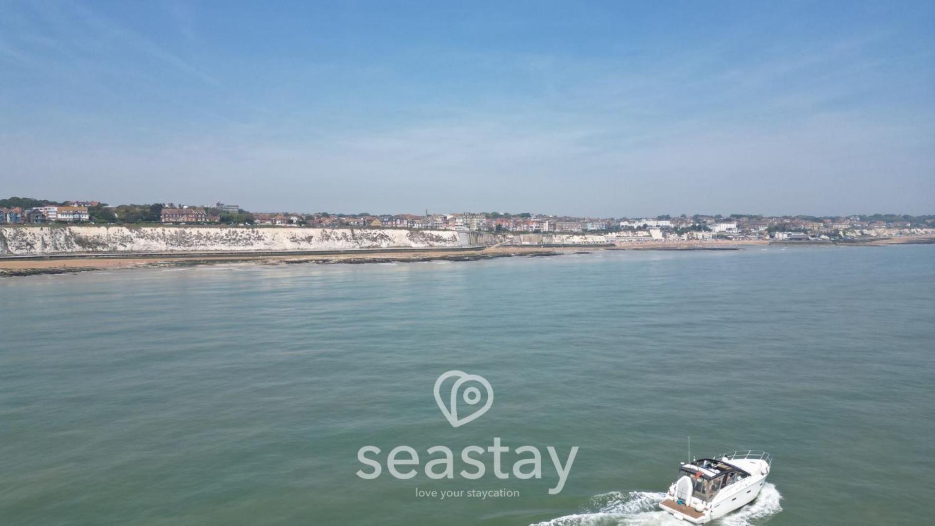 Sea Garden Ramsgate Sleeps4 Parking Amazing Views Lejlighed Eksteriør billede