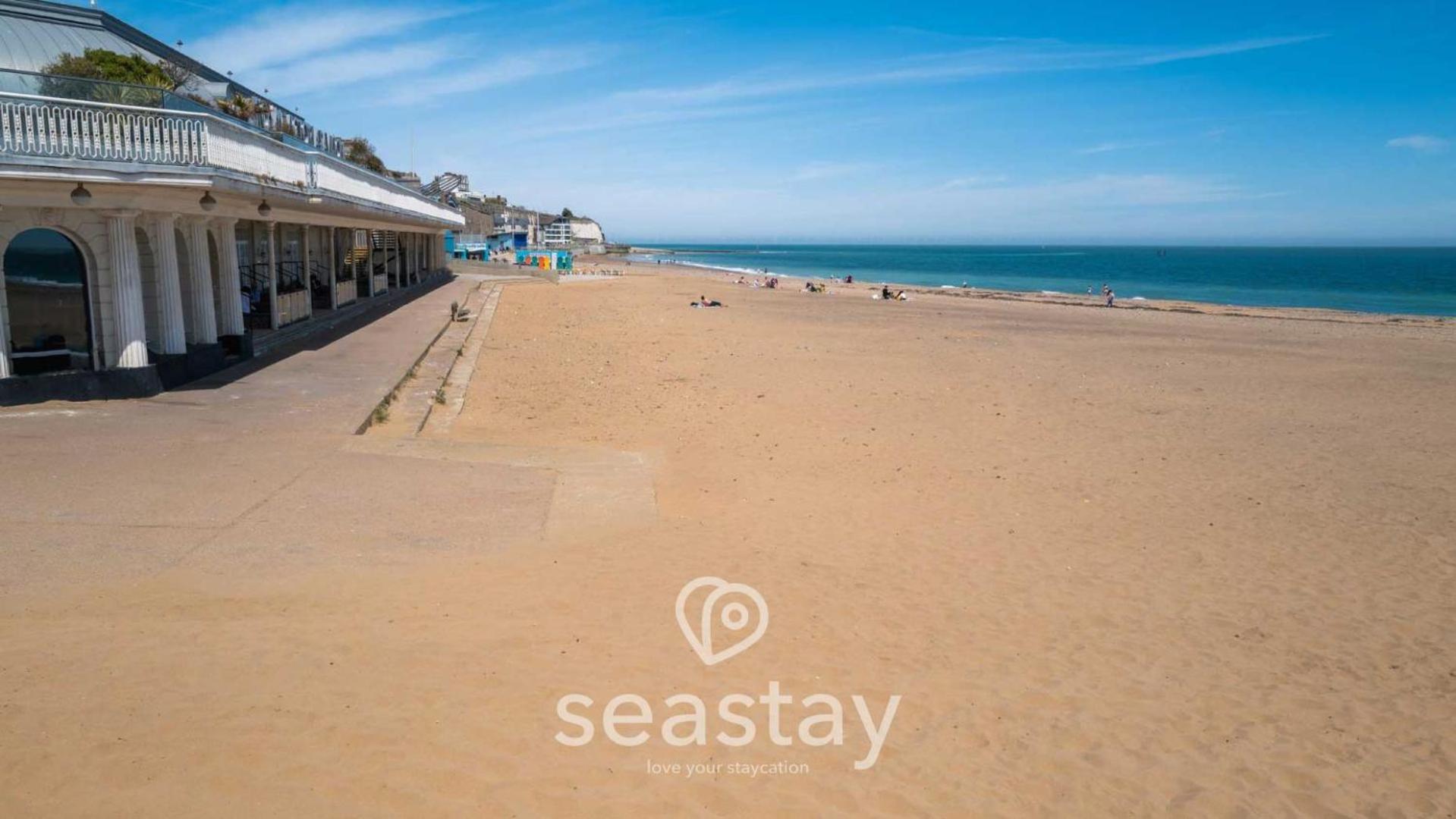 Sea Garden Ramsgate Sleeps4 Parking Amazing Views Lejlighed Eksteriør billede