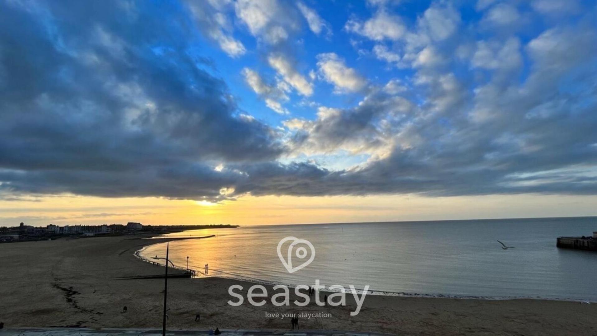 Sea Garden Ramsgate Sleeps4 Parking Amazing Views Lejlighed Eksteriør billede