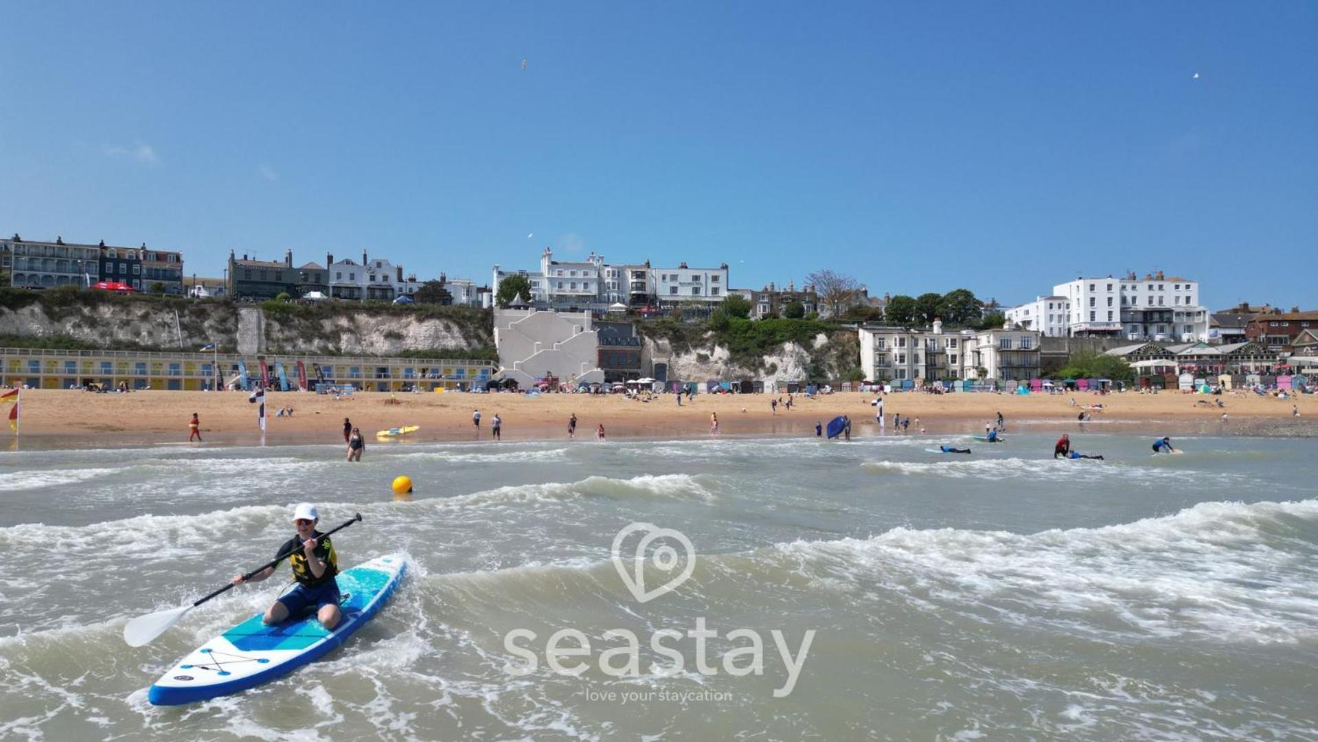 Sea Garden Ramsgate Sleeps4 Parking Amazing Views Lejlighed Eksteriør billede