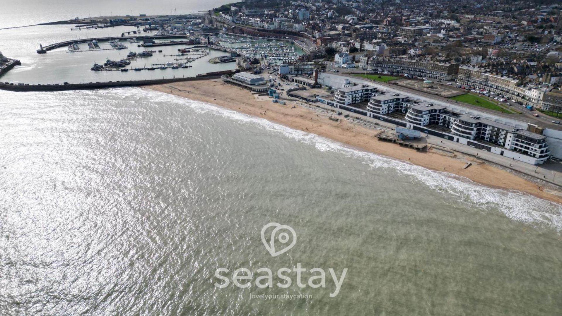 Sea Garden Ramsgate Sleeps4 Parking Amazing Views Lejlighed Eksteriør billede