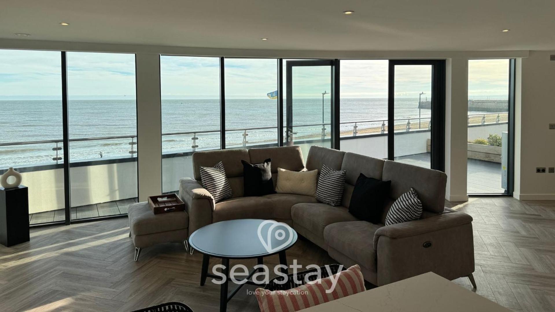 Sea Garden Ramsgate Sleeps4 Parking Amazing Views Lejlighed Eksteriør billede
