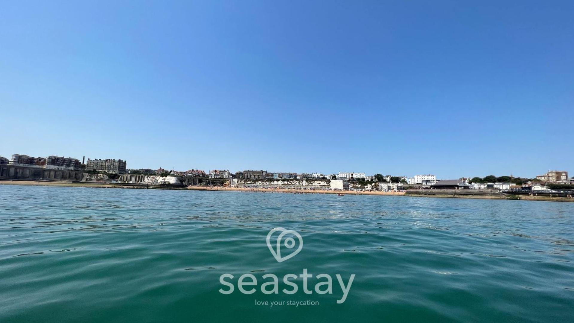 Sea Garden Ramsgate Sleeps4 Parking Amazing Views Lejlighed Eksteriør billede