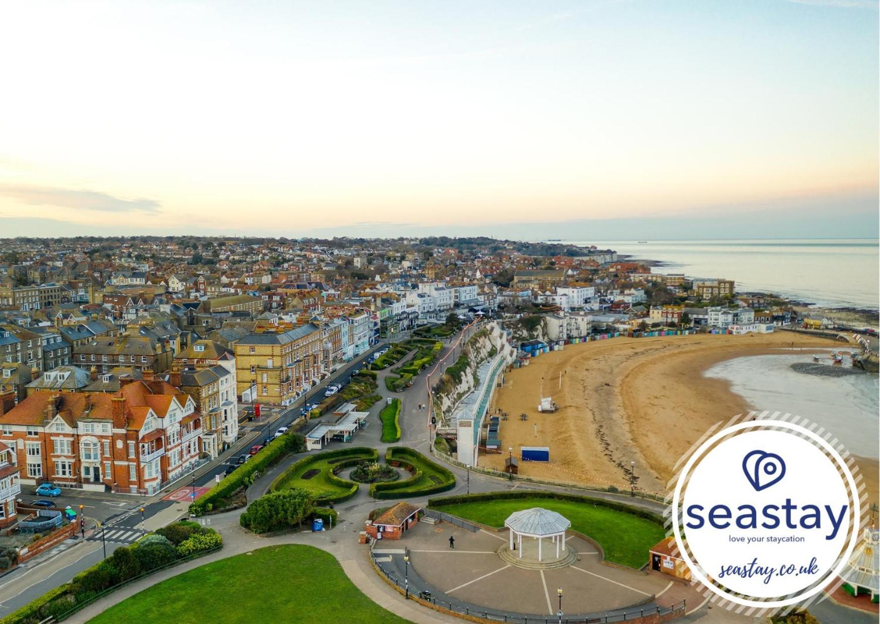 Sea Garden Ramsgate Sleeps4 Parking Amazing Views Lejlighed Eksteriør billede